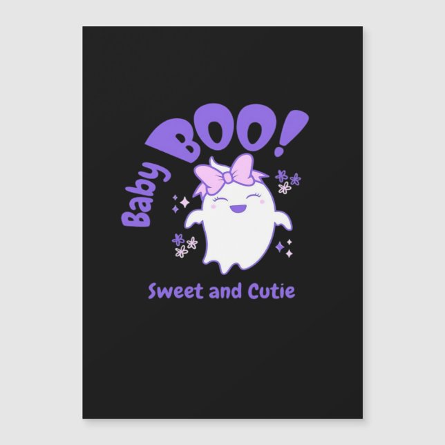 Design de Halloween Doce para Bebês e Crianças (Frente)