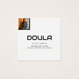 Design de Identidade de Nome de Doula Profissional