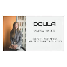Design de Identidade de Nome de Doula Profissional