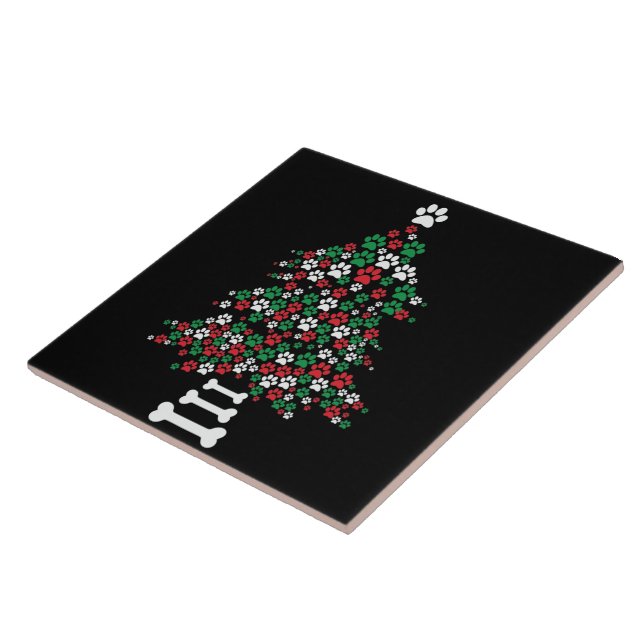 Design de impressão de pata inspirado em uma árvor (Lateral)