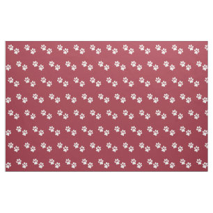 Design de impressão de pata Tecido