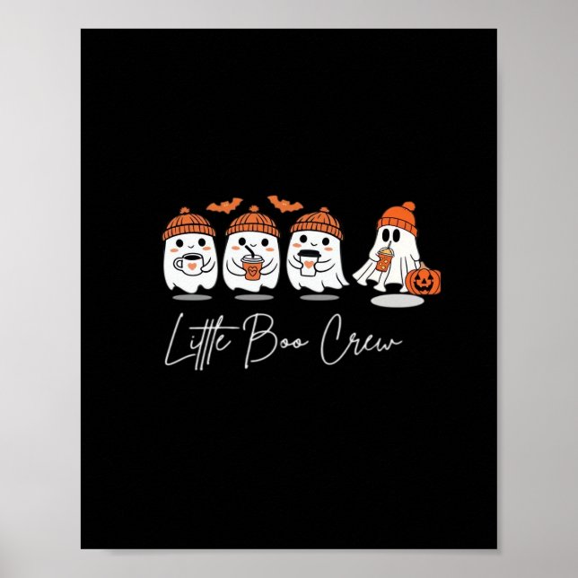 Design de Impressão Little Boo para Halloween (Frente)