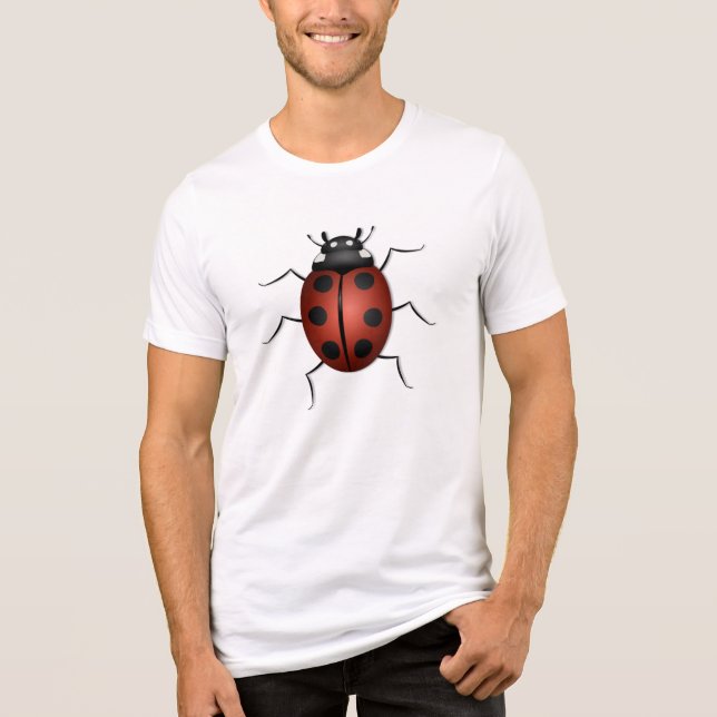 Design de inseto joaninha (Frente)