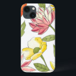 Design de Jardim Floral com Fundo Branco<br><div class="desc">Este design de jardim floral apresenta cores brilhantes contra um fundo branco pálido, fazer as flores se destacam ainda mais. Uma pintura incrível que pode trazer cor e beleza para qualquer sala. Compre para si mesmo, ou dê a um ente querido como presente!</div>