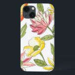 Design de Jardim Floral com Fundo Branco<br><div class="desc">Este design de jardim floral apresenta cores brilhantes contra um fundo branco pálido,  fazer em que as flores se destacam ainda mais. Uma pintura incrível que pode trazer cor e beleza para qualquer sala. Compre-o para si mesmo,  ou dê-o a um amado como presente!</div>