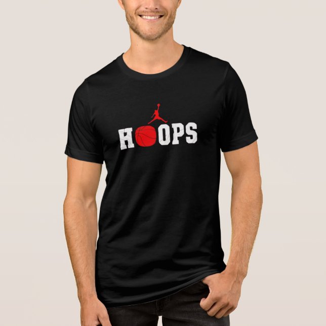 Design de Jogador de Salto de Basquete de Hoops Di (Frente)