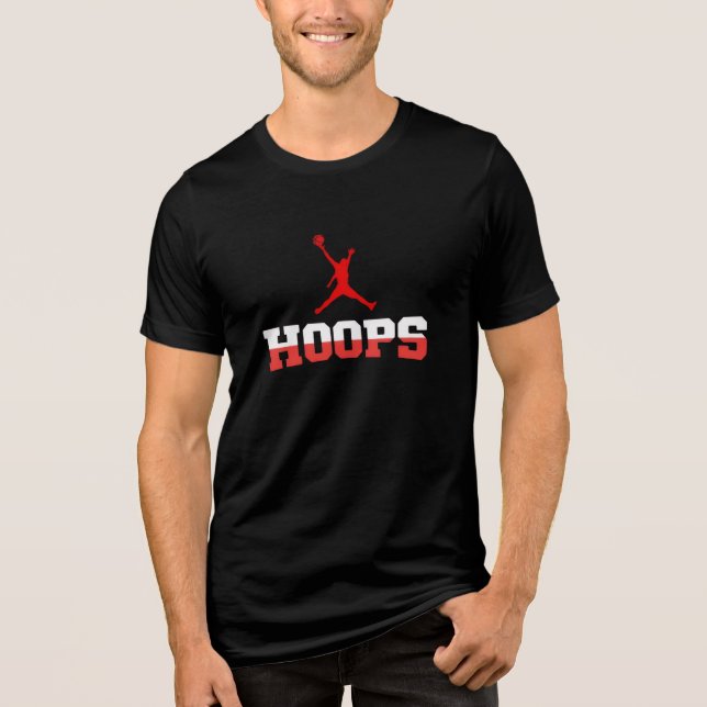 Design de Jogador de Salto de Basquete de Hoops Di (Frente)