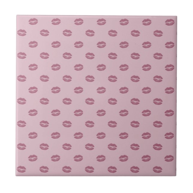 Design de Lábios Divertidos - Decoração Chic de Ca (Frente)