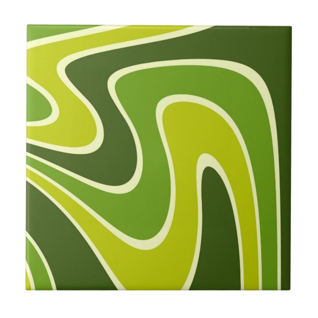 design de lava retrô de Abstrato de 70s (Frente)