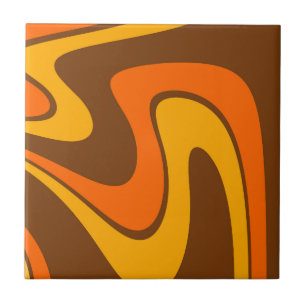 design de lava retrô de Abstrato de 70s