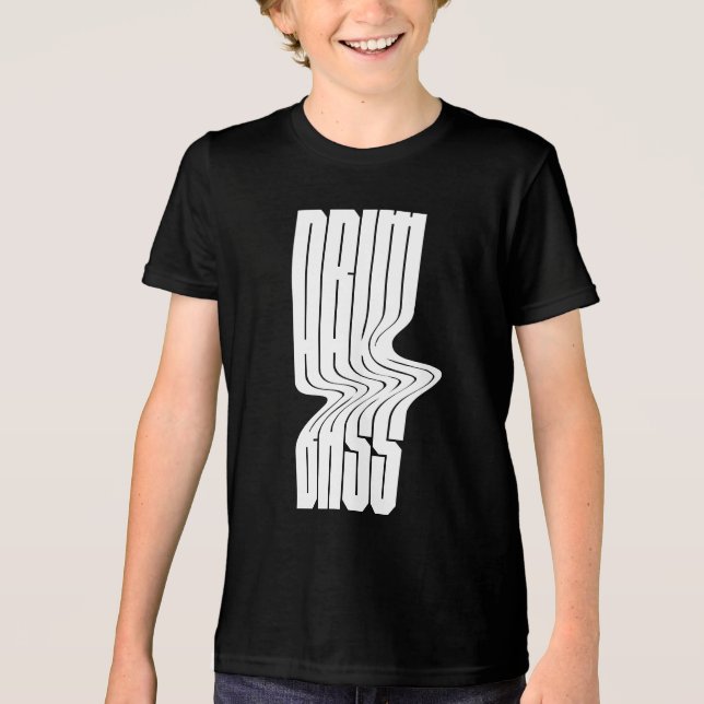 design de logotipo negrito de drum and bass (Frente)