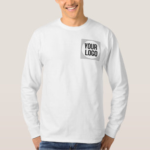 Design de logotipo personalizado na camisa de mang
