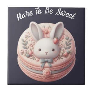 Design de Macaron de Lebre Personalizado para Ser