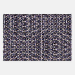 Design de meia-noite e Elegante Dourado