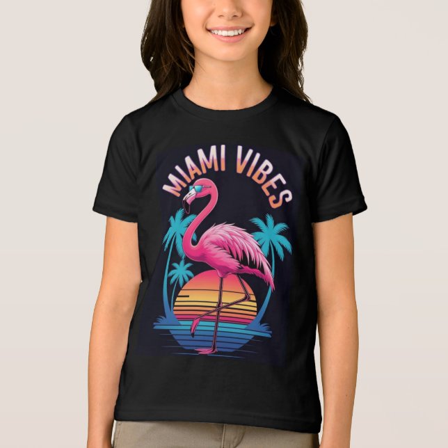 Design de Miami Vibes Summer Flamingo-63454 (Frente)