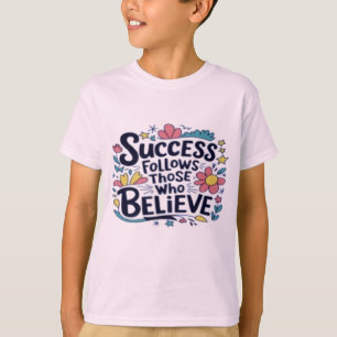 design de moda caminhando e camiseta de bondade