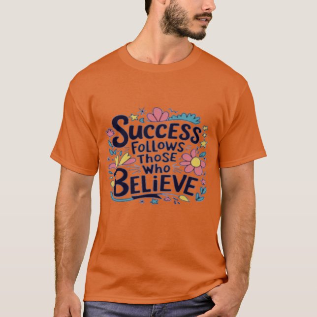 design de moda caminhando e camiseta de bondade (Frente)