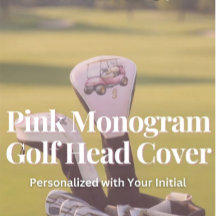 Design de Monograma Personalizado Rosa