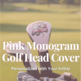 Design de Monograma Personalizado Rosa