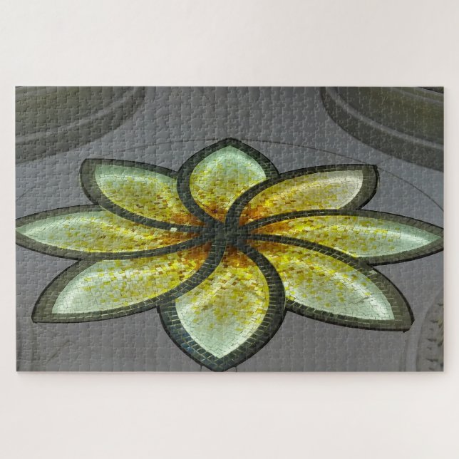 Design de mosaico Quebra-cabeça de serra (Horizontal)