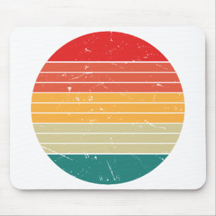 Design de mousepad colorido de arcade retrô