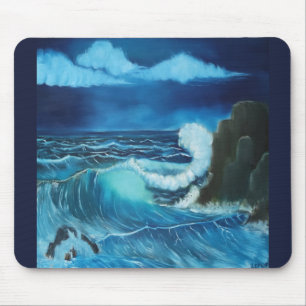 design de mousepad "Mar de Poder"
