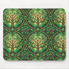 design de mousepad ornamentado com um padrão repet
