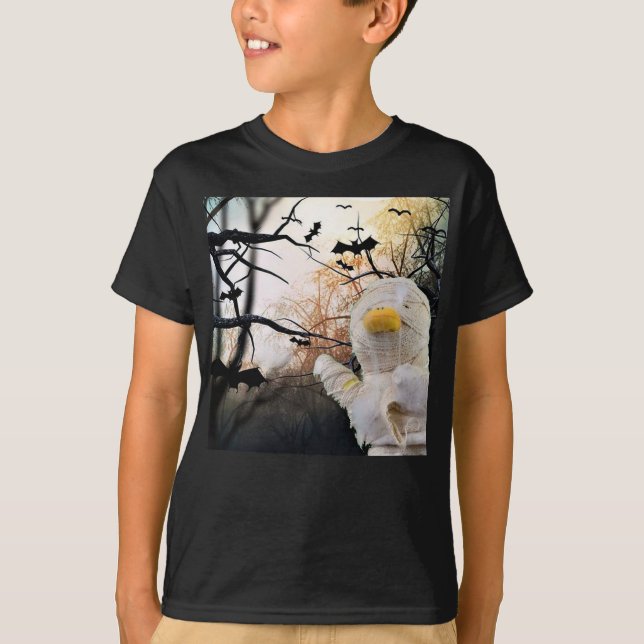 Design de múmia divertida para a camiseta do Dia d (Frente)