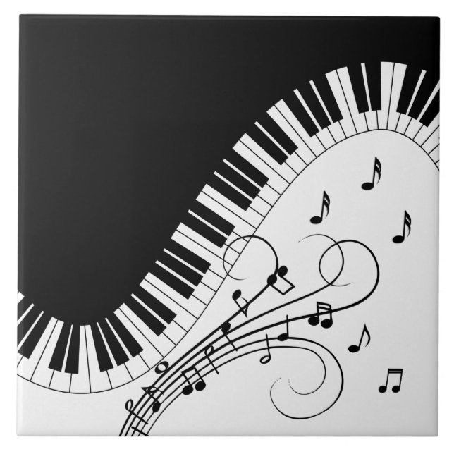 Design de Música do Teclado Piano (Frente)