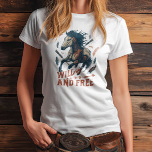 Design de Mustang Selvagem e Livre
