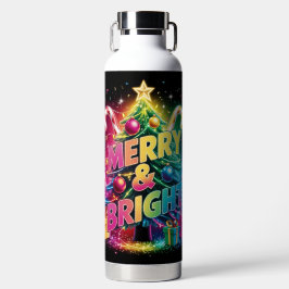 Design de Natal Brilhante e Negrito - Feriado Feli