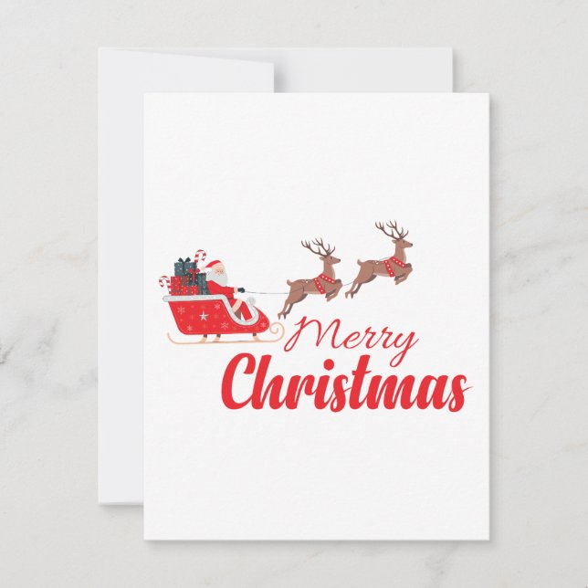 Design de Natal e renas (Frente)
