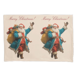 Design de Natal Personalizado com Papai Noel Vinta