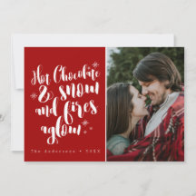 Design de Natal quente e neve