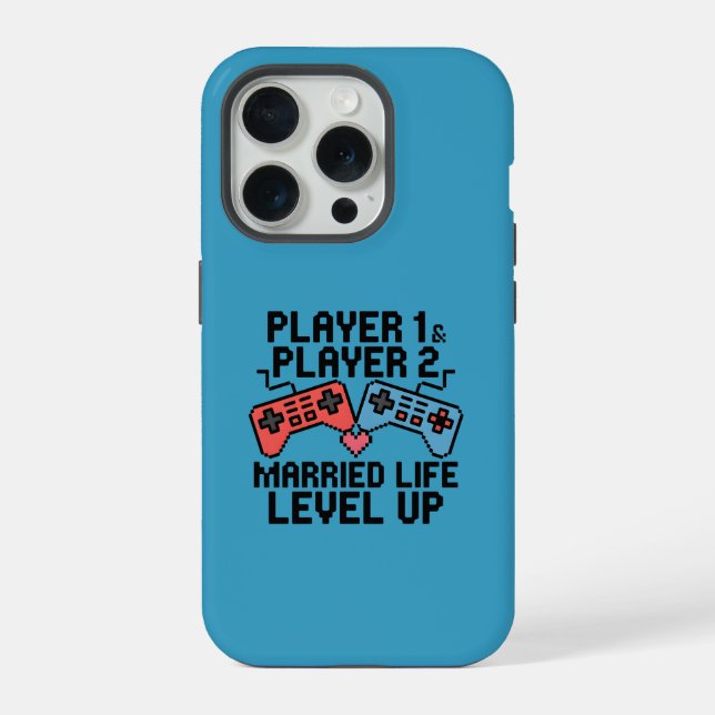 Design de Nível de Casal de Jogos Pixel (Verso)