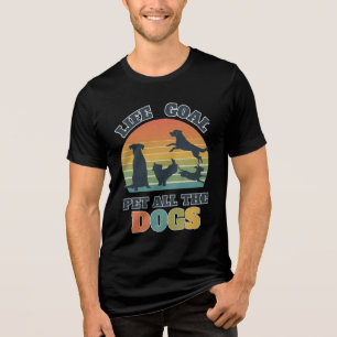 Design de Objetivo de Vida do Cão para Salvamento 