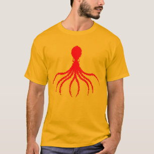 Design de Octopus Distinto - Camisa T básica de us