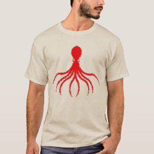 Design de Octopus Distinto - Camisa T básica de us