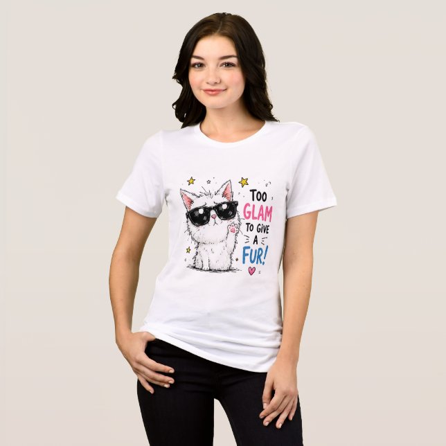Design de Óculos de Gato Legal (Frente Completa)