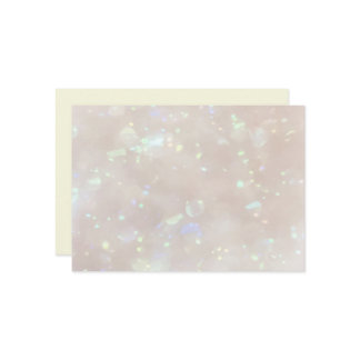 Design de opal e cartões de agradecimentos amarelo