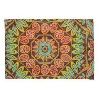 Design de ornamento floral abstrato brilhante.
