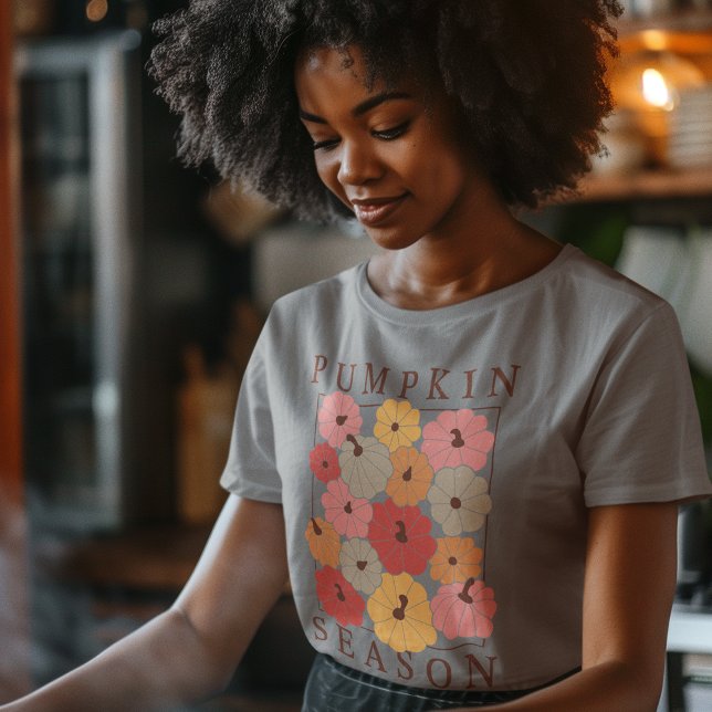 Design de outono de Boho (Boho Fall Autumn Design T-Shirt)