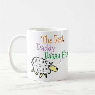 Design de ovelha para a melhor caneca de café do