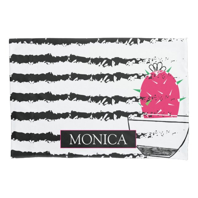 Design de padrão Cactus rosa (Frente)