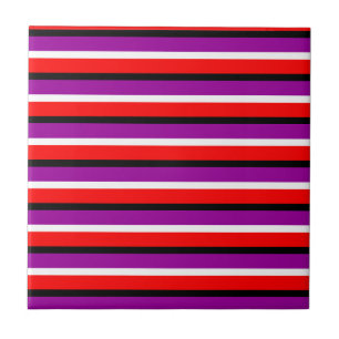 Design de Padrão de Stripe Roxo Vermelho