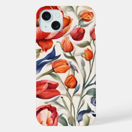 Design de Padrão de Tulipas em Flor WC