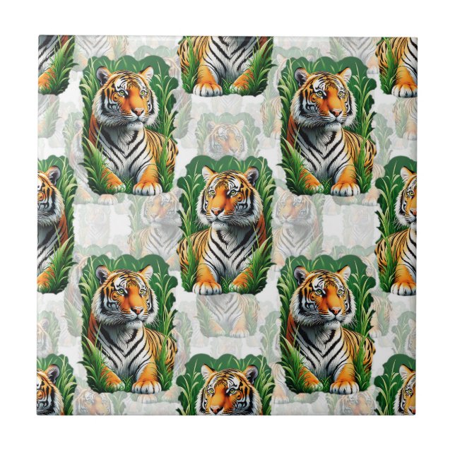 Design de padrão do Tiger (Frente)