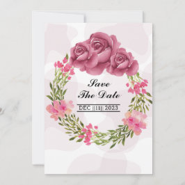 Design de Paisagem de Placa de Convite para casame