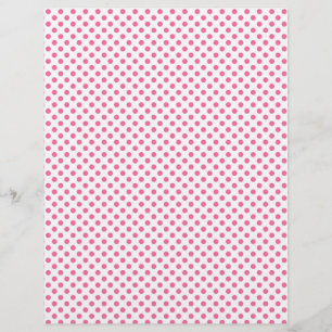 Design de papel bolinhas rosa
