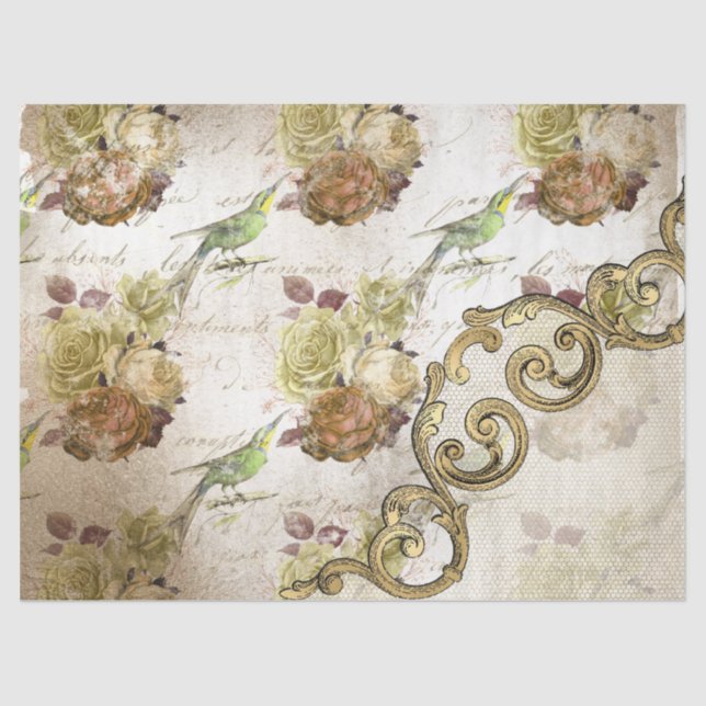 Design de papel do Ornamentado Ephemera série 11 (Frente )